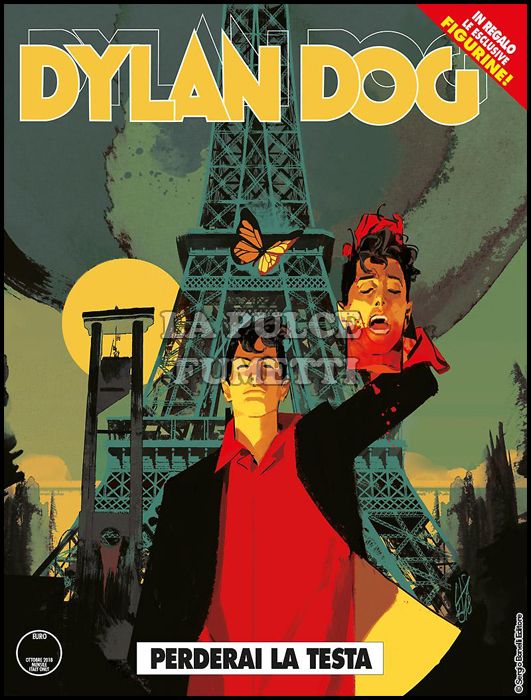 DYLAN DOG ORIGINALE # 385: PERDERAI LA TESTA + FIGURINE 9 ( DI 22 )